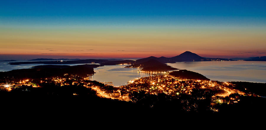 Mali Losinj Croatia panoramic view Photograph by Brch Photography