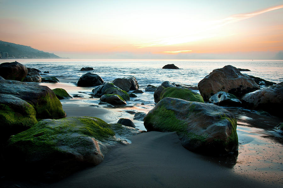 Malibu Beach At Sunrise Photograph by Jenniferphotographyimaging - Fine ...