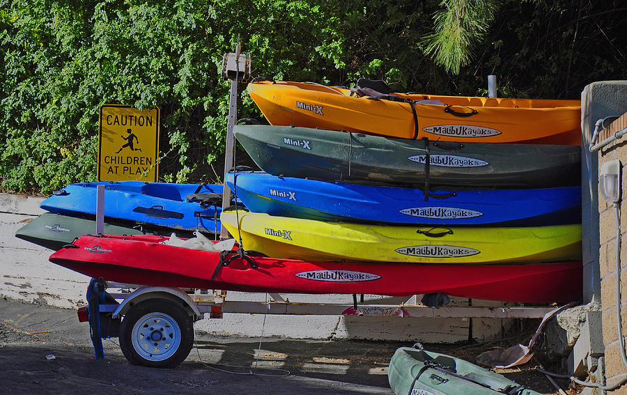 Malibu Kayaks Digital Art