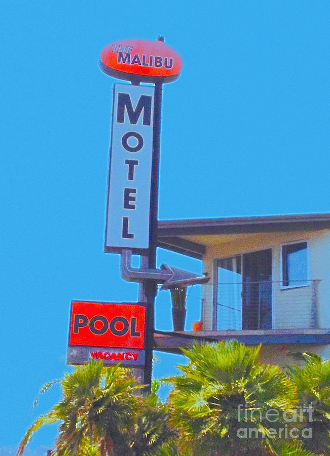 Malibu Motel Photograph by Beth Saffer
