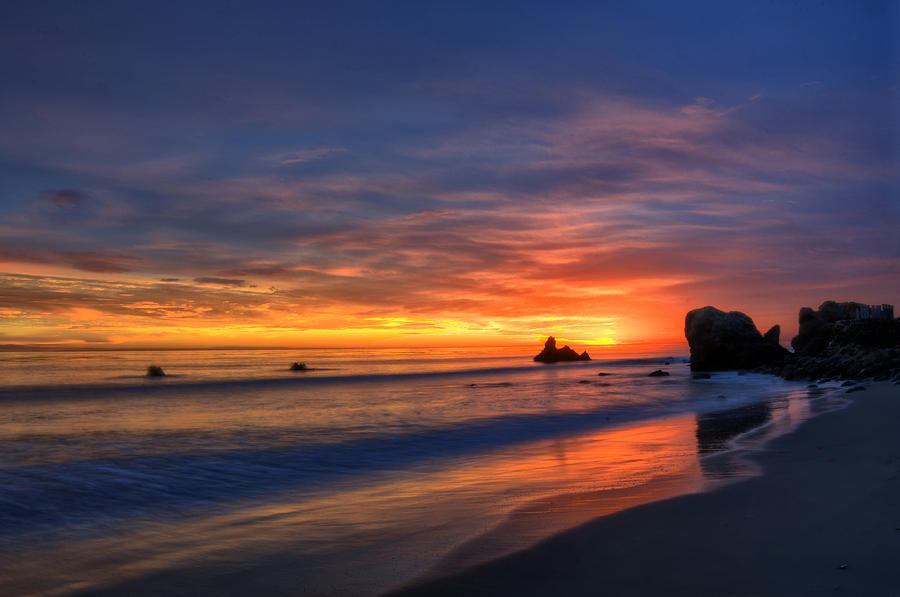 Malibu Sunset Photograph by Mark Sanderson - Pixels