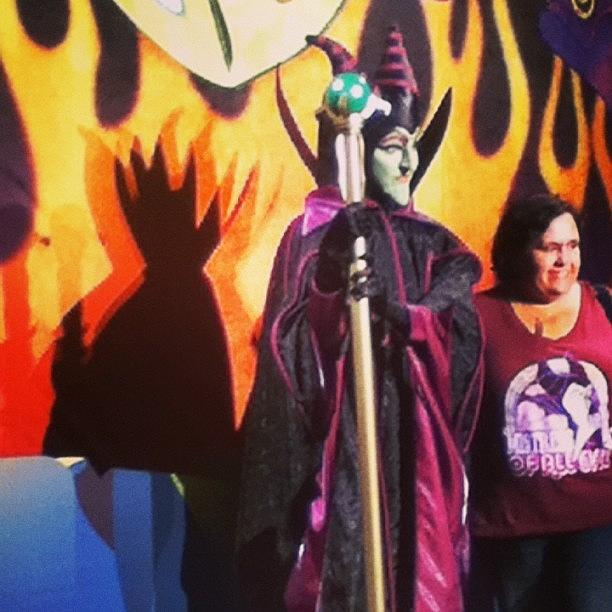 Villains Photograph - Malificent! And Some Random Lady by Emily Lippman