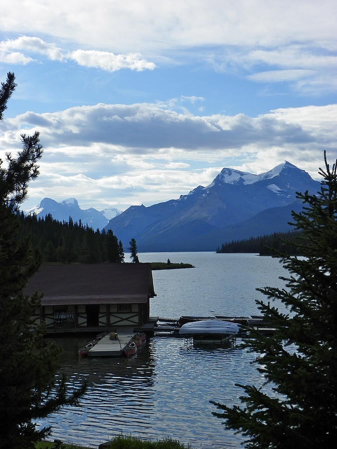 Maligne Lake Photograph By Georgia Hamlin - Fine Art America