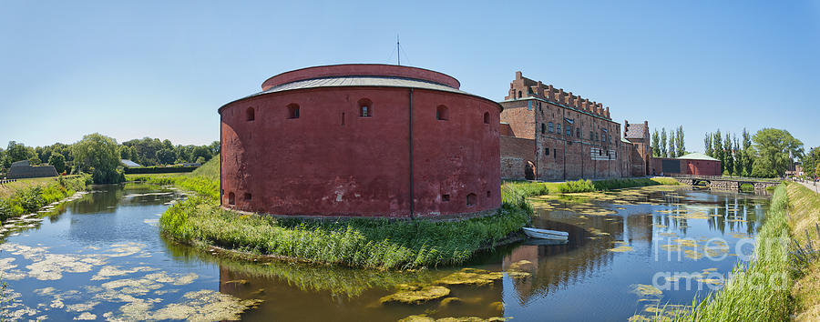 Malmohus Castle Panorama 01 Photograph