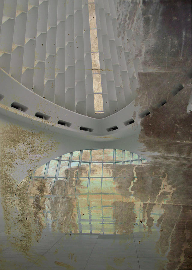 MAM Interior and Concrete 1 Digital Art by Anita Burgermeister