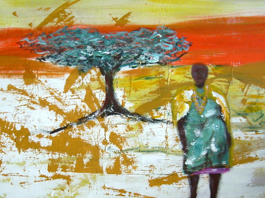 Mama Africa Painting by Joseph Ferguson