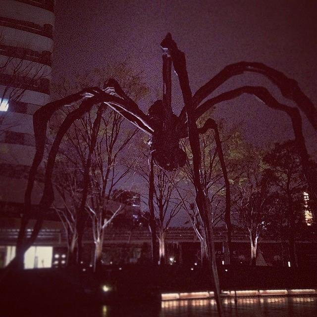 Spider Photograph - Maman. #louisebourgeois #spider by Mike Courtney