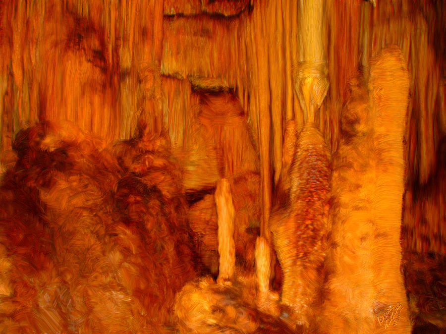Mammoth Cave Kentucky Painting by Bruce Nutting