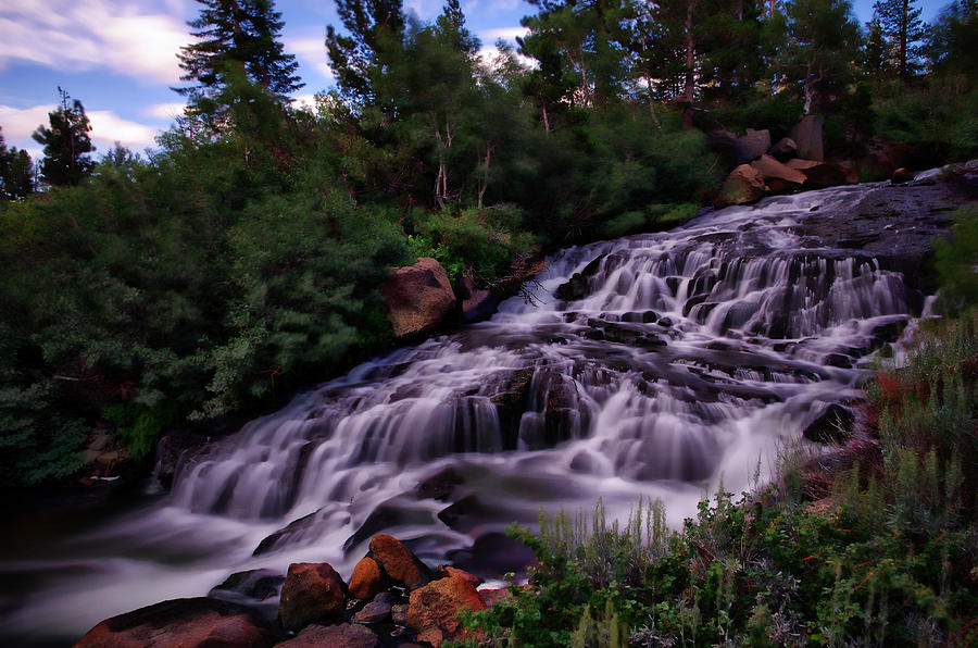 Mammoth Creek Falls Photograph by Scott McGuire