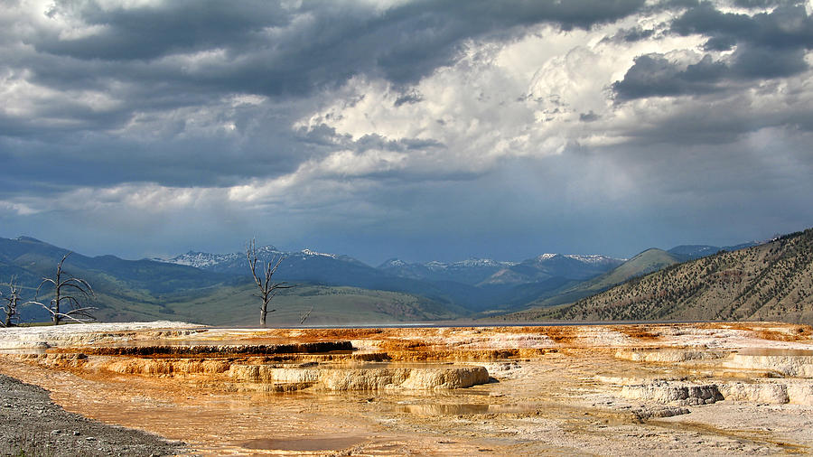 Mammoth Hot Springs Pano Photograph by Jemmy Archer