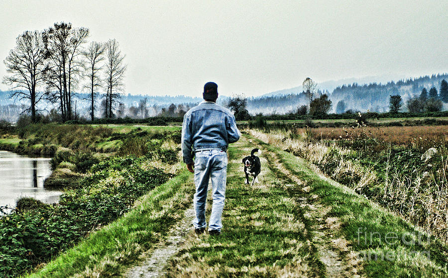 Man And His Best Friend Photograph by Dawn Harris