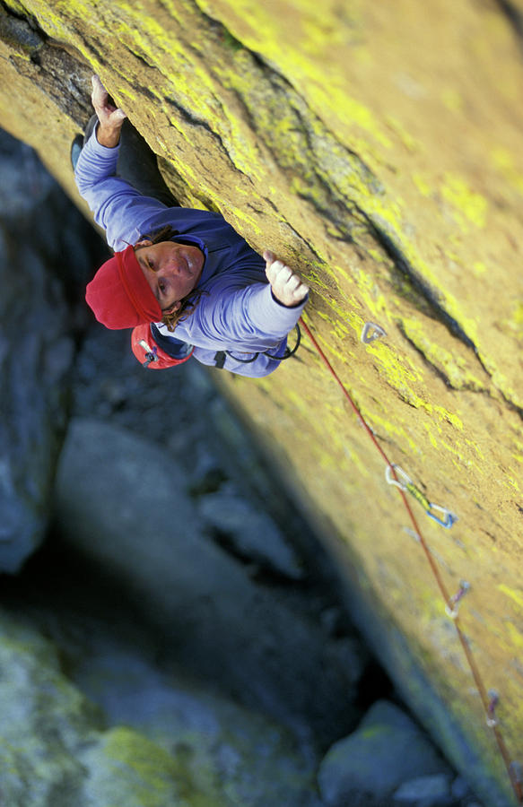 Man Climbing At The Needles Photograph By Corey Rich Fine Art America