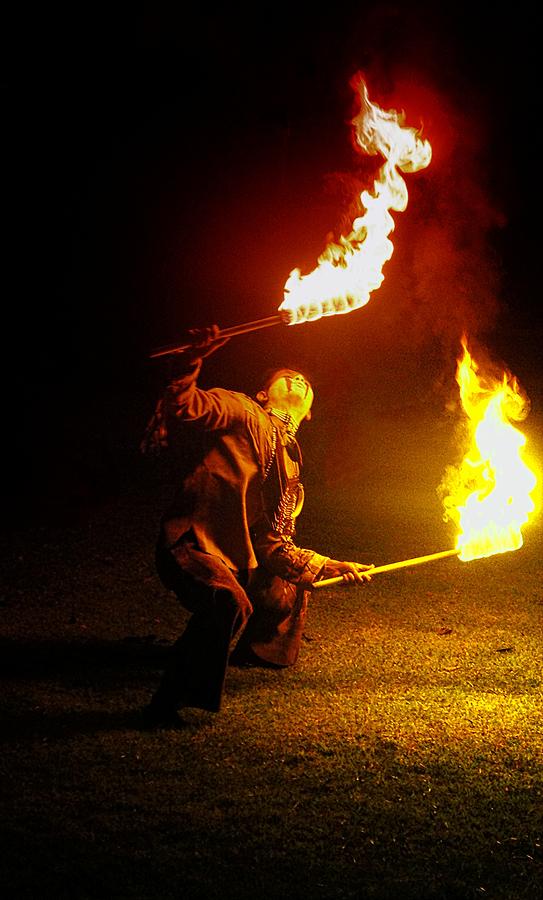 Man of Fire Photograph by Ian Gledhill - Fine Art America