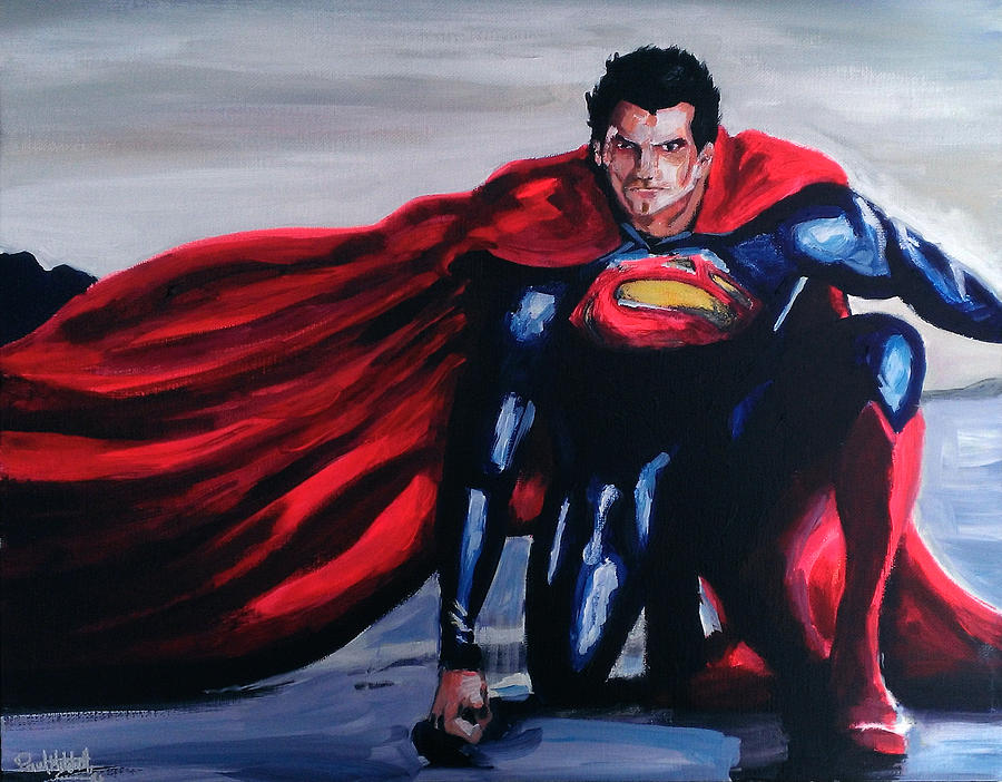 Man Of Steel Painting by Paul Mitchell - Fine Art America