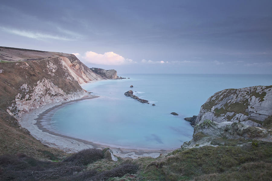 Man Of War Cove In Dorset Photograph by Julian Elliott Photography