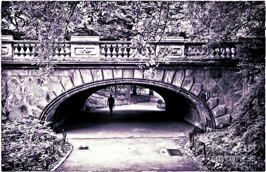 Man Under the Bridge Photograph by Madeline Ellis