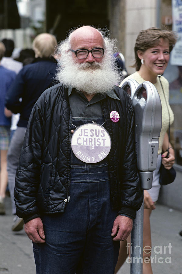 Man with Beard Photograph by Jim Corwin