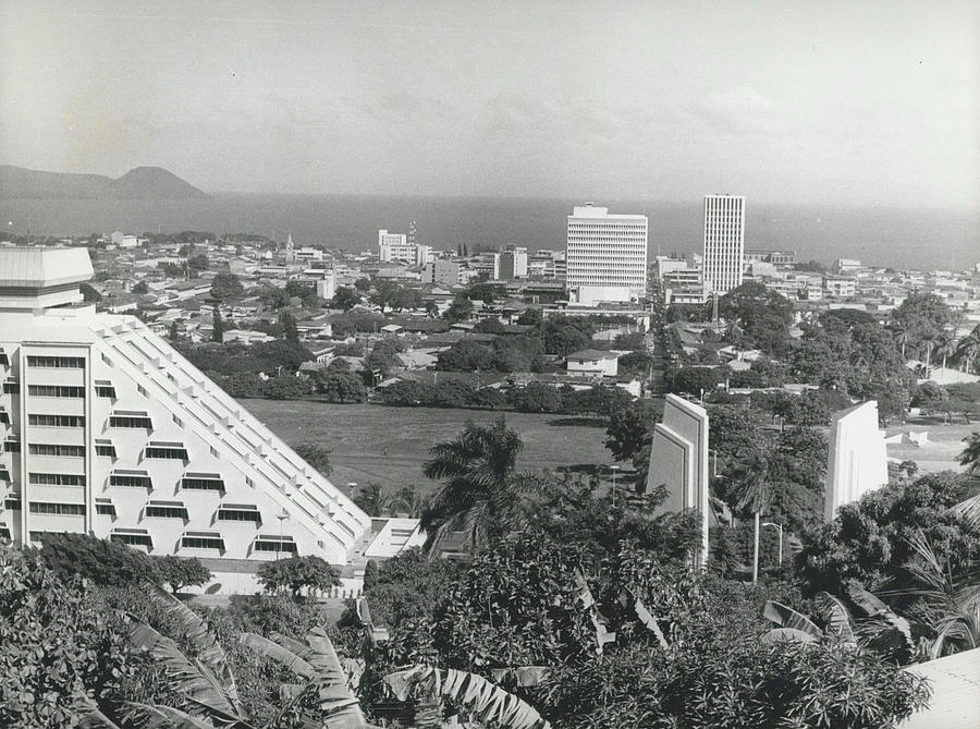 Managua, capital of Nicaragua. Photograph by Retro Images Archive