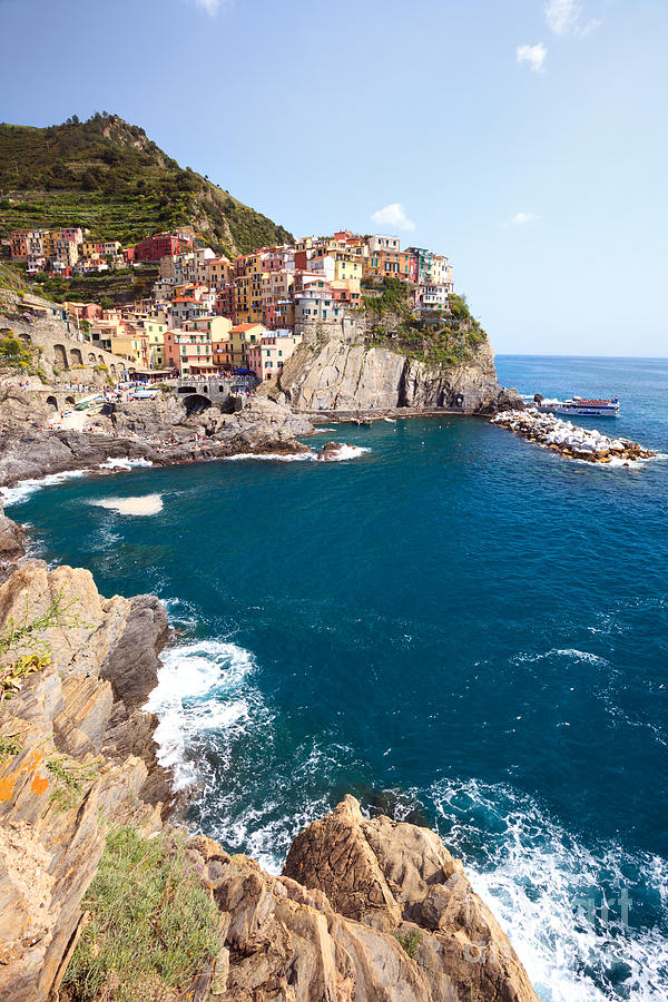 Manarola in the Cinque Terre Italy Photograph by Matteo Colombo