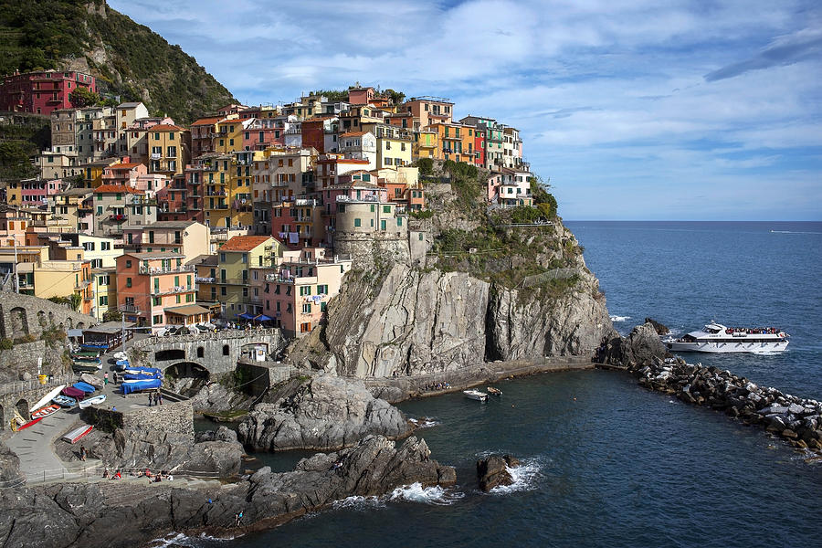 Manarola Italy The five lands Photograph by Georgi Djadjarov - Fine Art ...