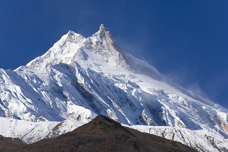 Manaslu Peak - Nepal Photograph by Craig Lovell