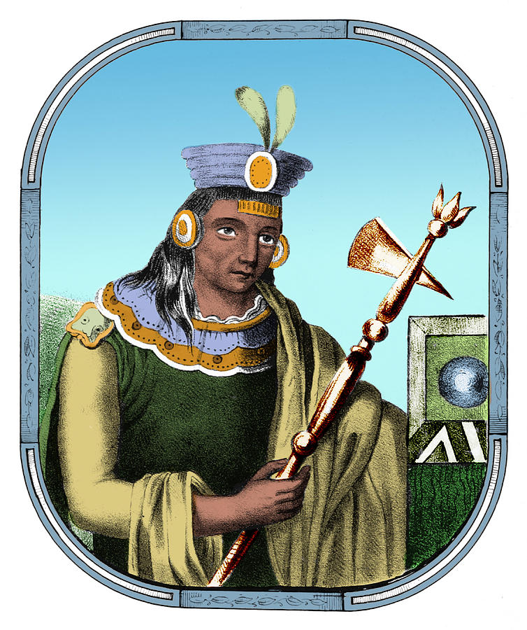 Manco Capac, Founder Of Inca Photograph by Science Source