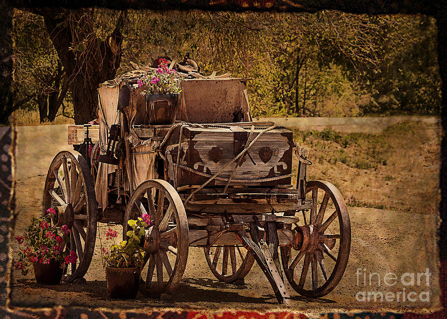 Mancos Flower Wagon Photograph by Janice Pariza