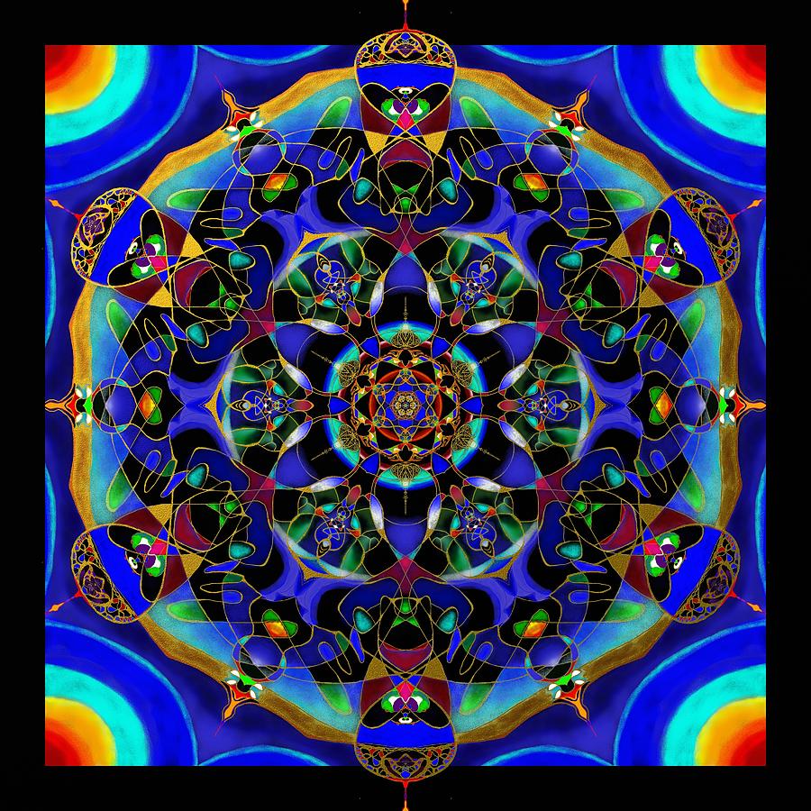 Mandala Painting - Mandala 2 by Wolfgang Schweizer