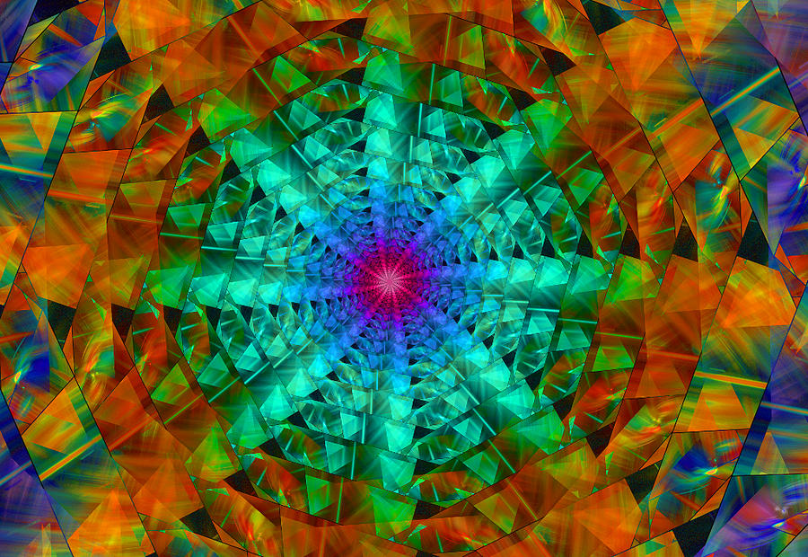 Mandala Digital Art by Ester McGuire