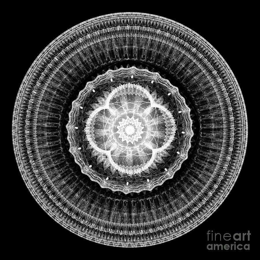 Mandala of purity Digital Art by Martin Capek