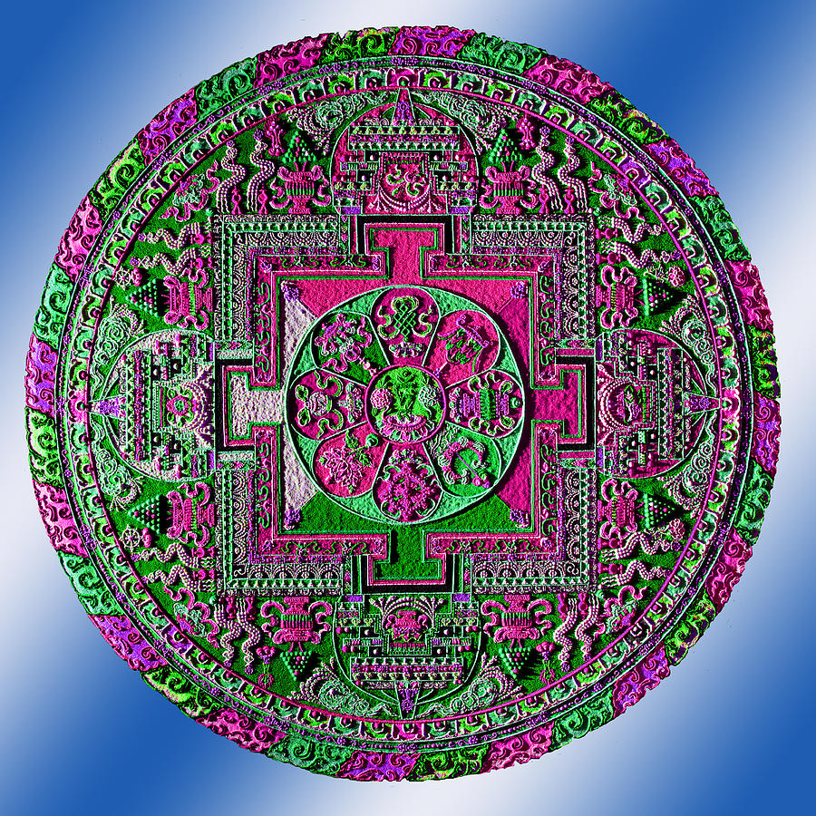 Mandala Digital Art - Mandala by Philip Ralley