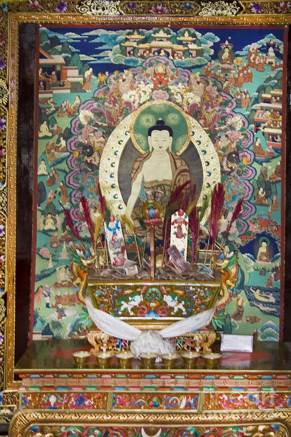 Mandala Tibet Digital Art by Angelika Drake