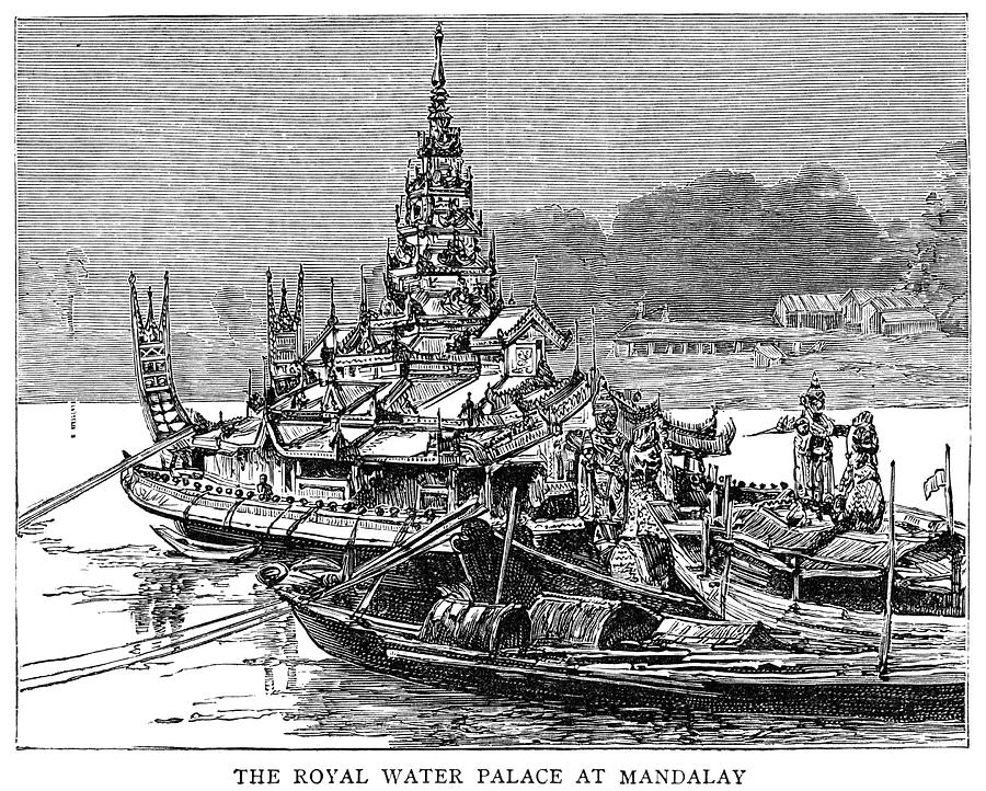 Mandalay Royal Barge, 1885 Painting by Granger