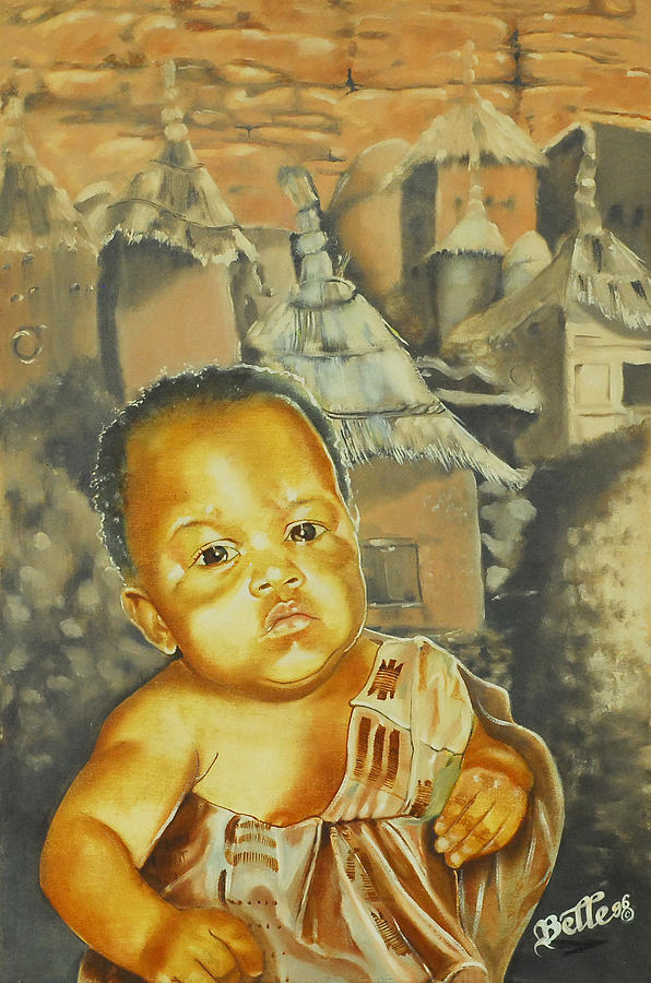 Mandela Painting by Belle Massey