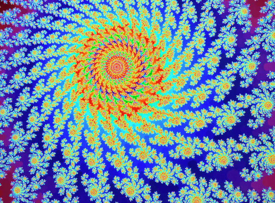 Mandelbrot Fractal: Dream That Stuff Photograph by Gregory Sams/science Photo Library