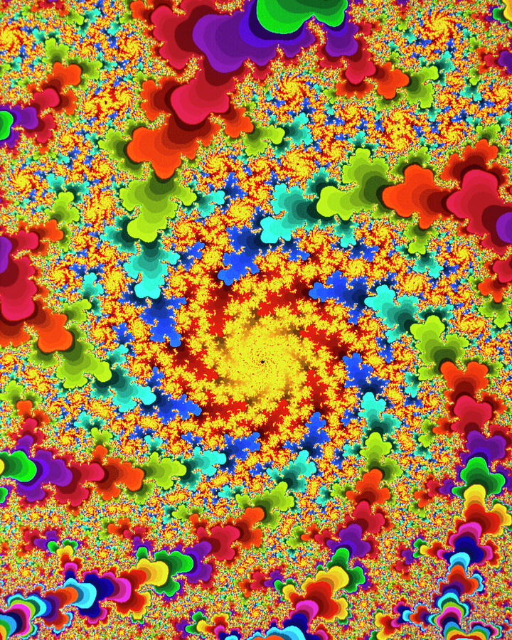 Fractals Photograph - Mandelbrot Set:- Cosmic Pallette by Gregory Sams/science Photo Library