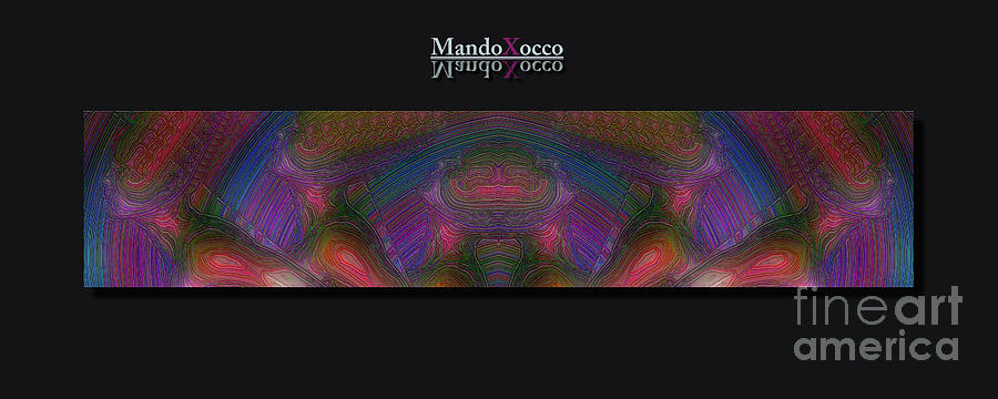 Mandoxocco-webart-linie Mixed Media by Mando Xocco