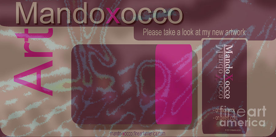 Mandoxocco-webart-new-linie-mix Digital Art by Mando Xocco