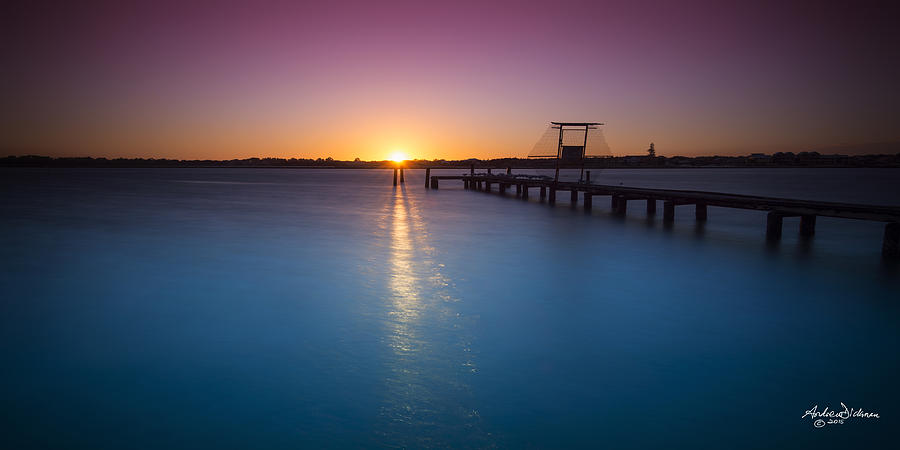 Mandurah Glow Photograph by Andrew Dickman