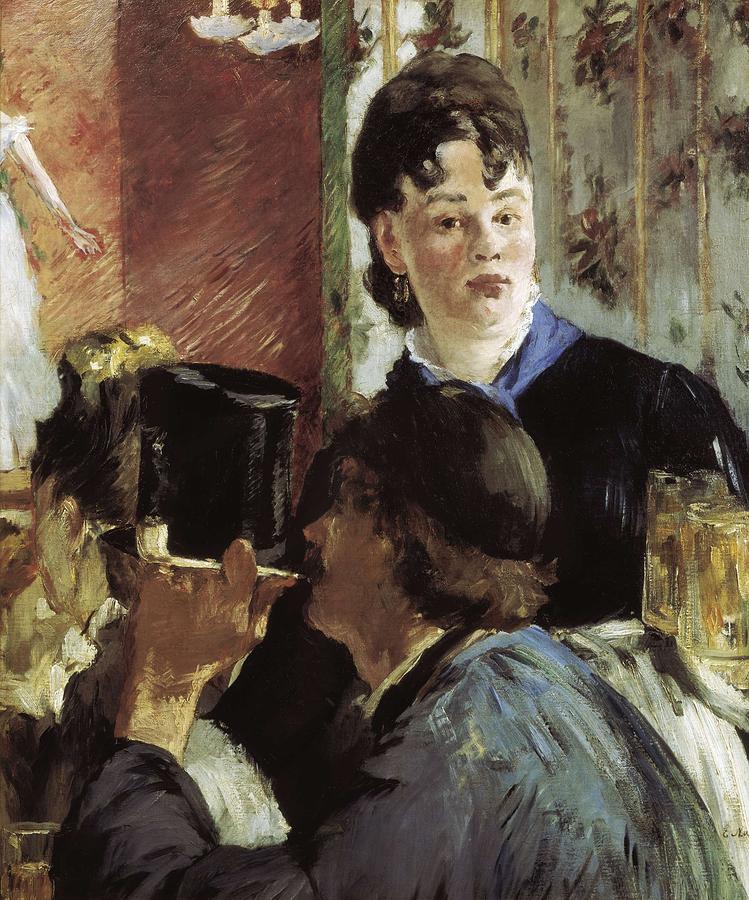 Manet, douard 1832-1883. Waitress Photograph by Everett