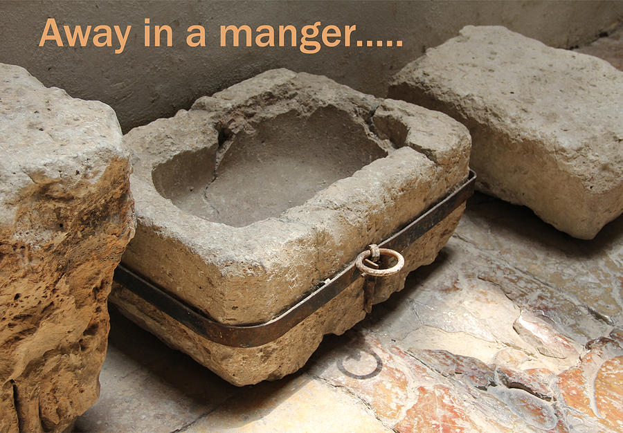 Manger Photograph - Manger at the Ecce Homo Convent in Jerusalem by Jennifer Kathleen Phillips Manger Photograph - Manger at the Ecce Homo Convent in Jerusalem by Jennifer Kathleen Phillips