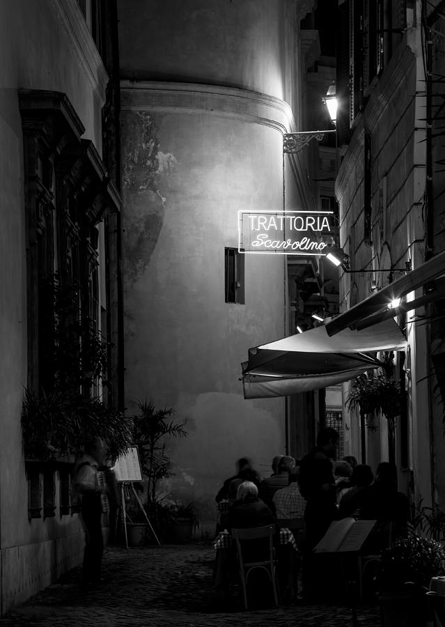 Mangia - Rome Italy Photograph by Carl Amoth