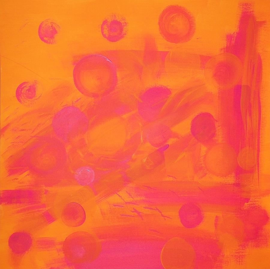 Mango Berry Suns Set Painting by Elizabeth Sullivan