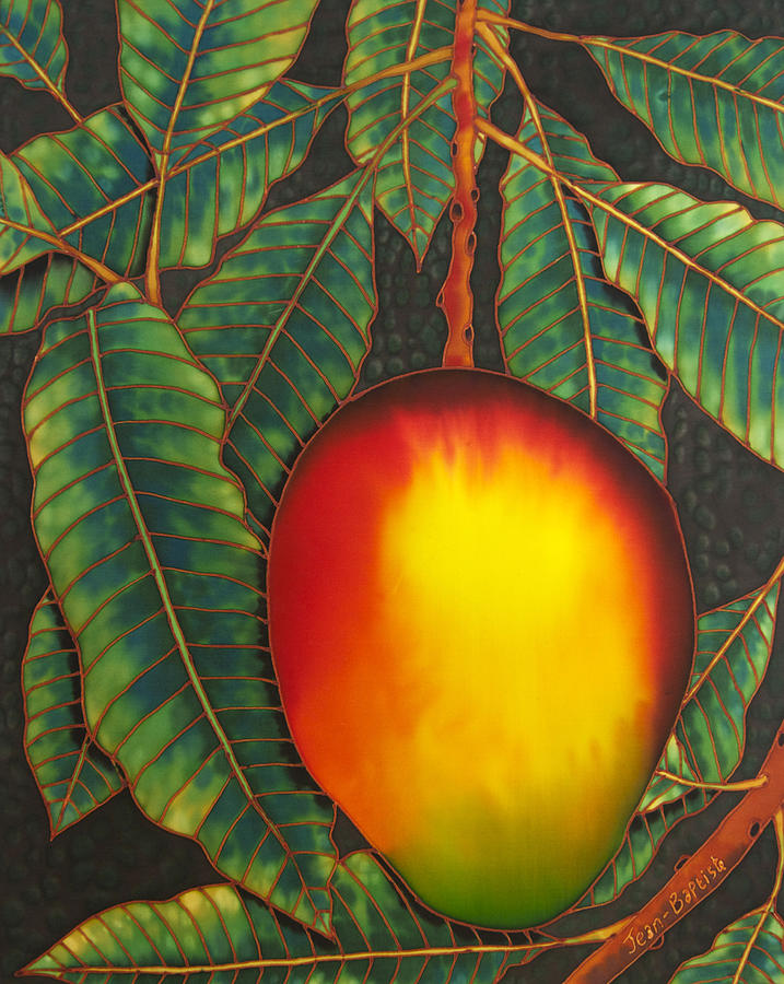 Mango Painting by Daniel Jean-Baptiste