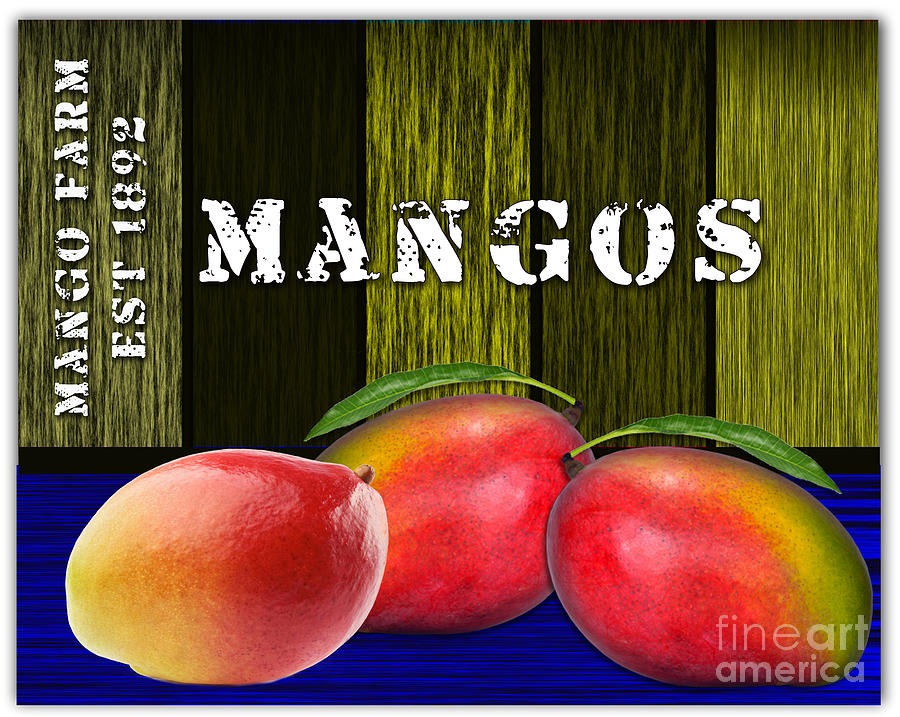 Mango Farm Mixed Media by Marvin Blaine