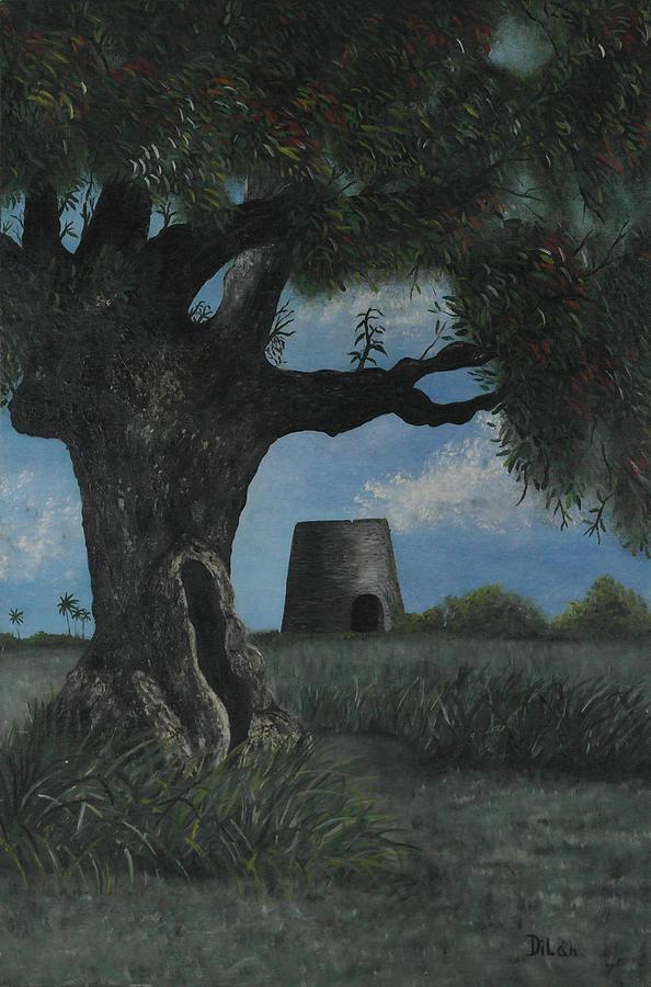 Landmark Painting - Mango Tree by Maurice Dilan