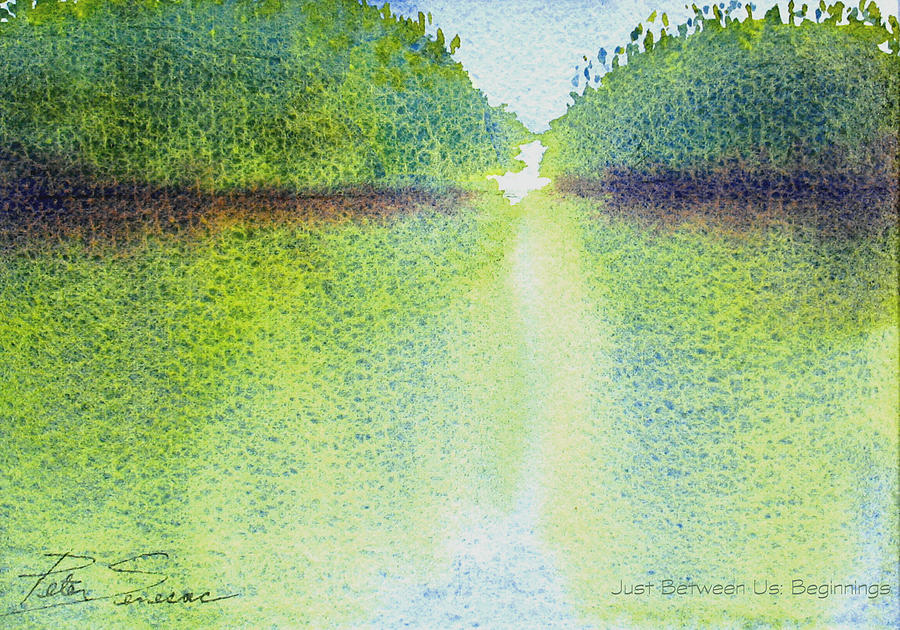 Mangrove light #1 Painting by Peter Senesac