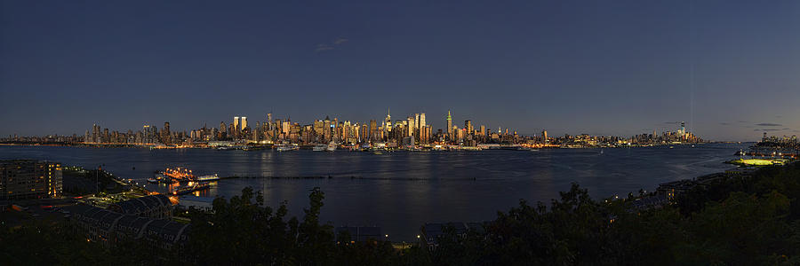Manhattan at Dusk Photograph by Mark Whitt