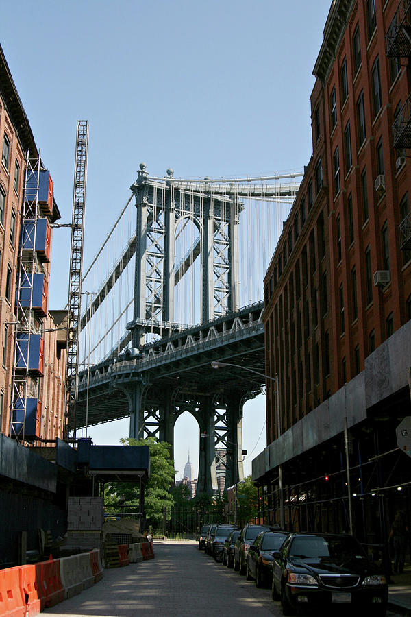 Manhattan Bridge As Seen From Dumbo Photograph by Photo By Jodi Mckee
