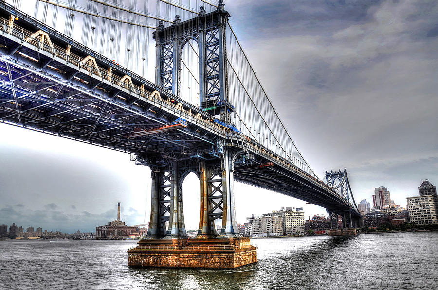 Manhattan Bridge Photograph by Craig Burgwardt